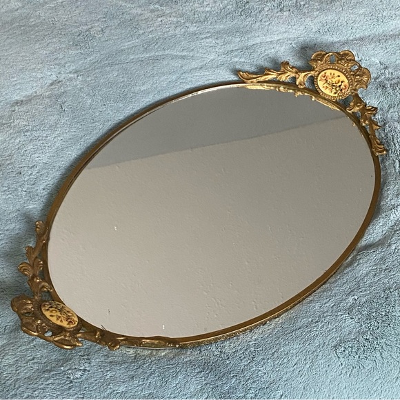 Vintage Vanity Mirror Tray - Picture 1 of 7